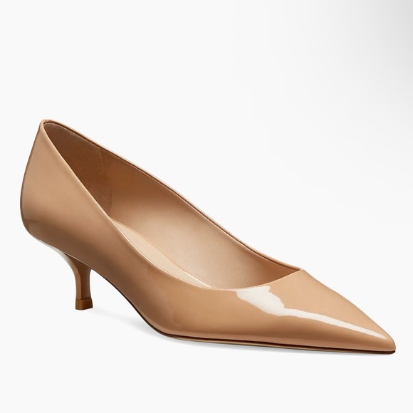 Stuart Weitzman Shoes - STUART WEITZMAN Stuart Power 50MM Patent Leather Pumps size 8